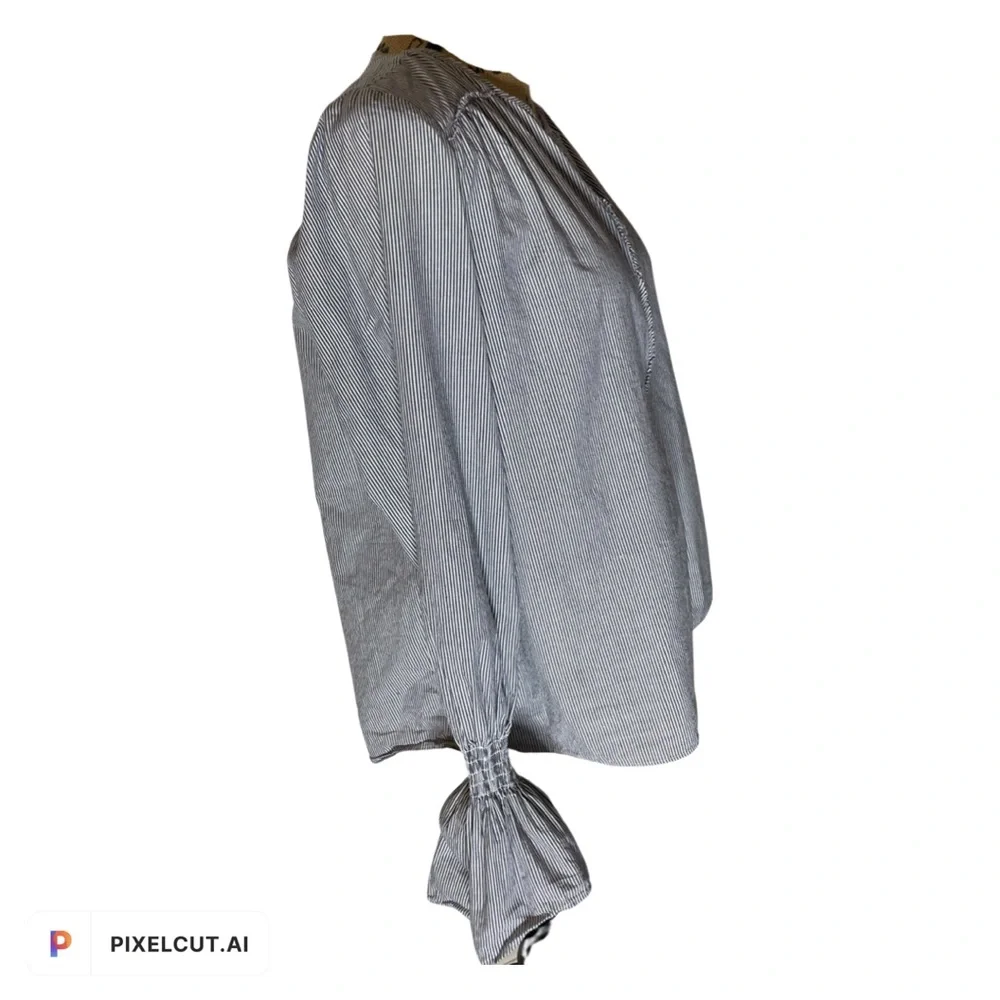 Saks Fifth Ave boho Prairie top - Picture 3 of 4